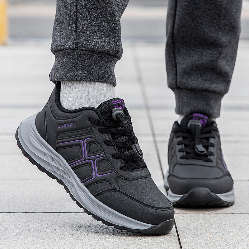 Damen Sportliche Lace-Up Sneakers mit atmungsaktivem Obermaterial und dämpfender Sohle R&B