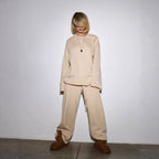 Damen lässiges Oversized Sweatshirt und weite Jogginghose Set R&B