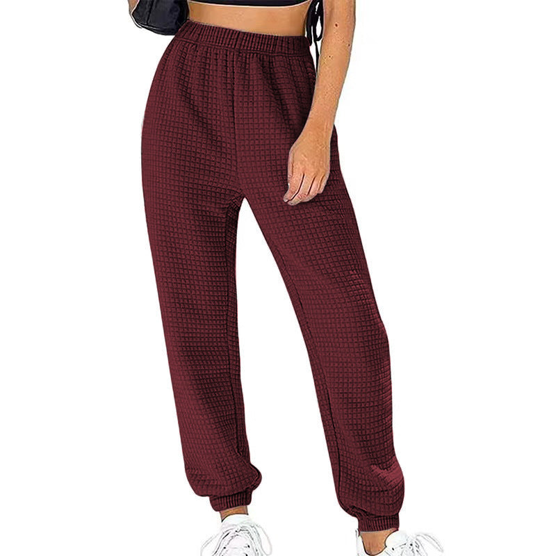 Damen Hochgeschnittene Relaxed Fit Sweathose R&B