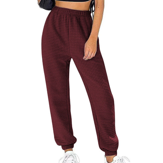 Damen Hochgeschnittene Relaxed Fit Sweathose R&B
