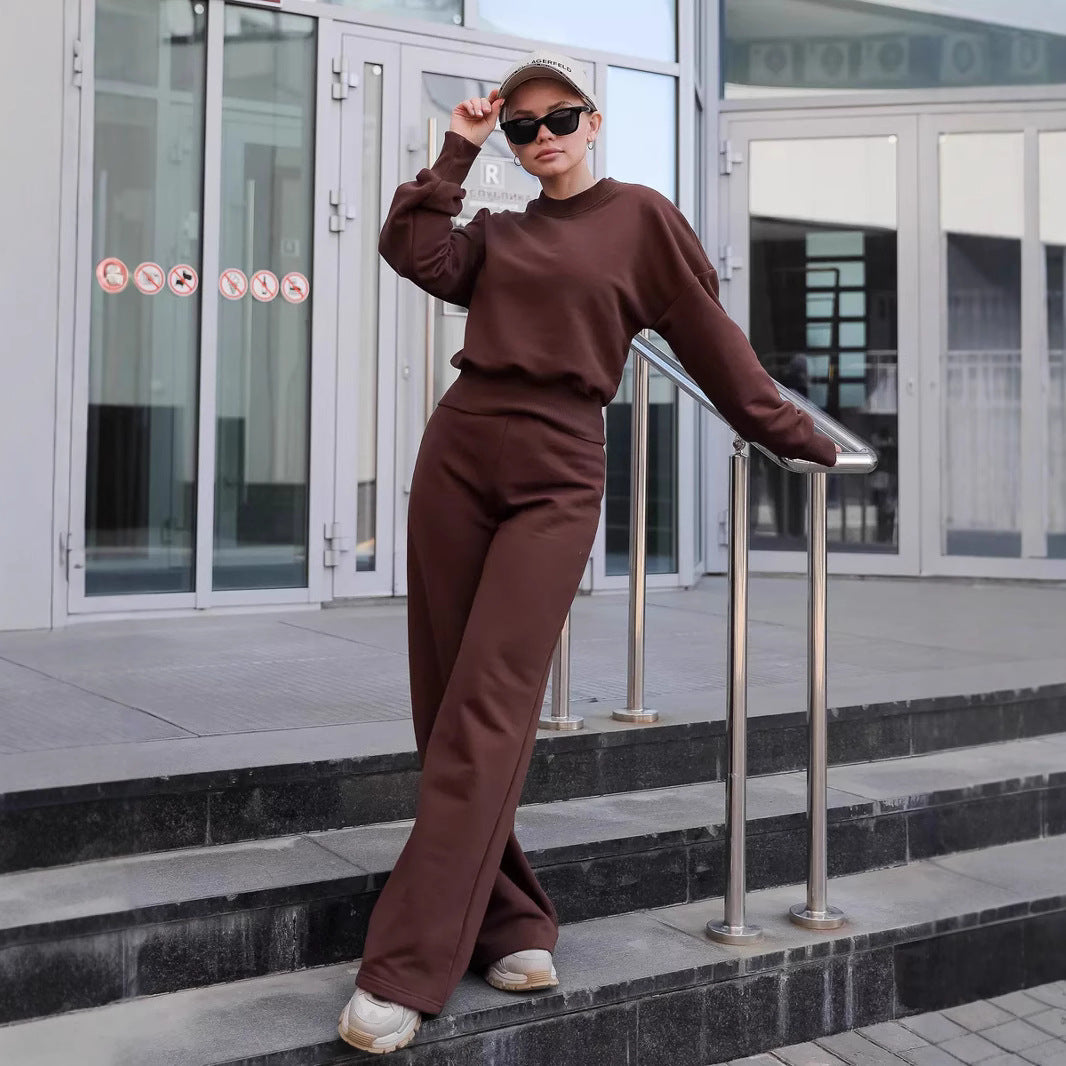 Damen Trendiger Freizeitanzug mit weitem Schnitt und bequemer Passform