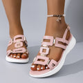 Damen Sportliche Sandalen mit modischem Riemendesign und komfortablem Fußbett R&B
