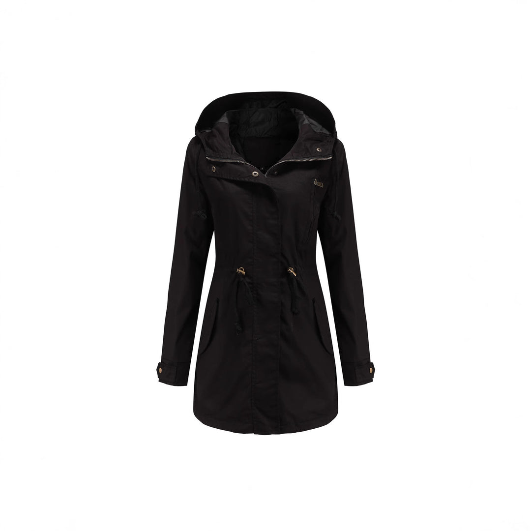 Damen Funktionsjacke mit verstellbarem Bund und Reißverschluss R&B