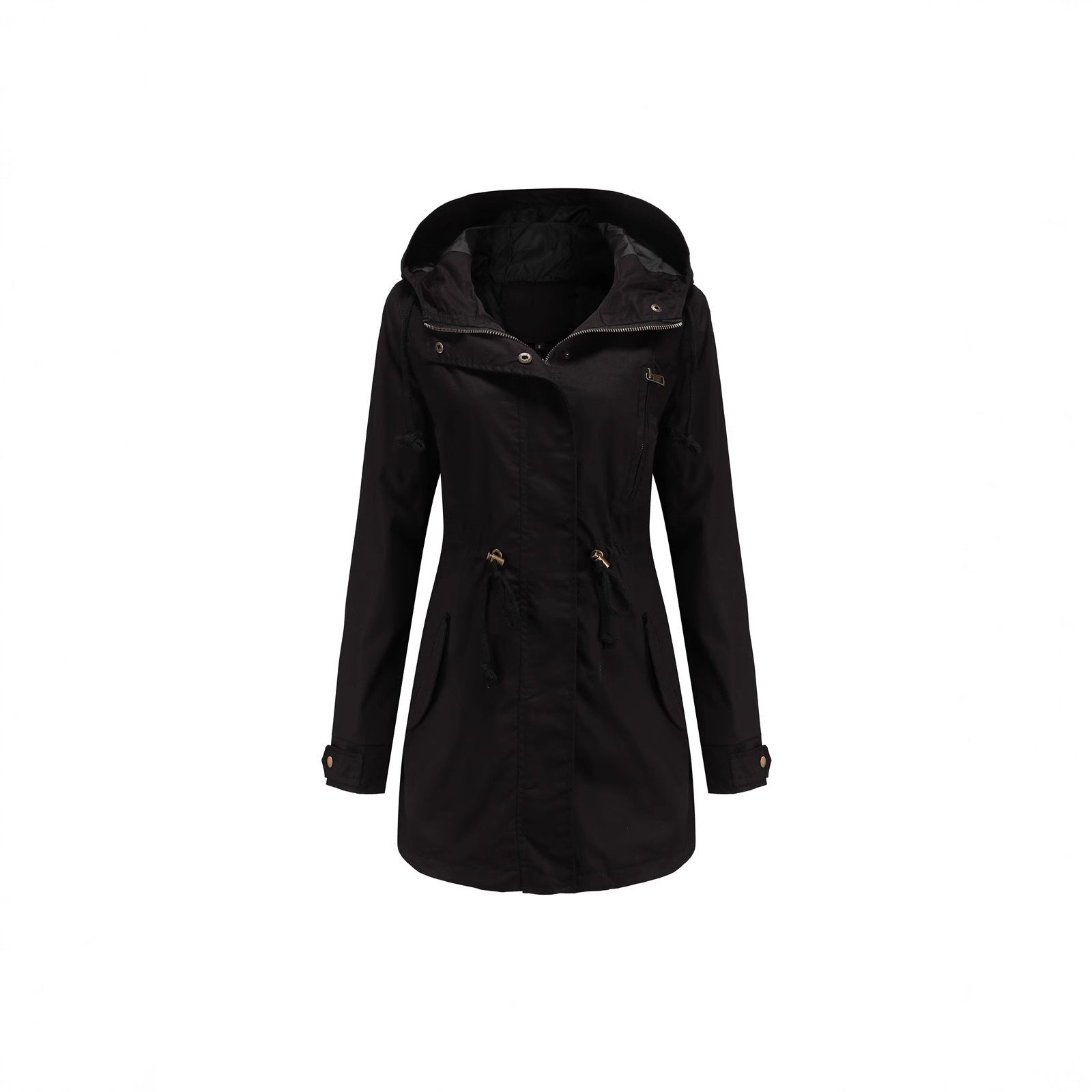 Damen Funktionsjacke mit verstellbarem Bund und Reißverschluss R&B