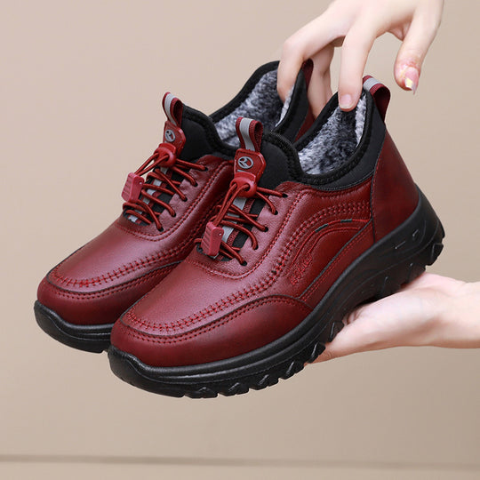Damen Sportliche und komfortable Wander-Sneaker mit wärmendem Innenfutter R&B