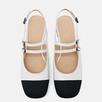 Damen Bequeme Sling-Pumps mit modischem Riemendesign und komfortablem Fußbett R&B