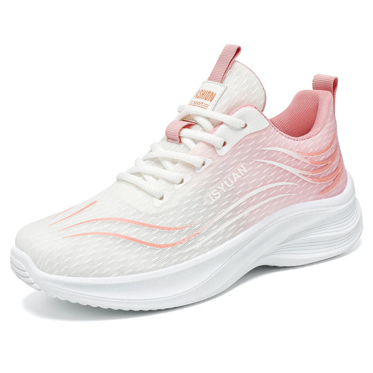 Damen Sportliche Leichtgewicht Sneakers mit atmungsaktiver Struktur und optimierter Dämpfung R&B