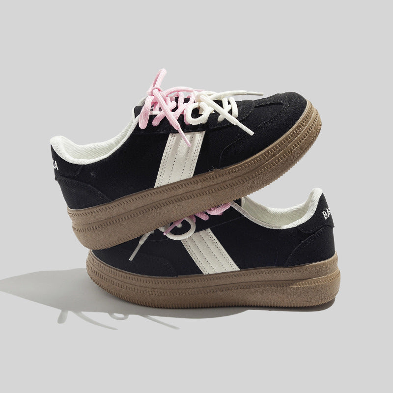 Damen Sportliche Sneakers mit gepolsterter Innensohle und rutschfester Gummisohle R&B