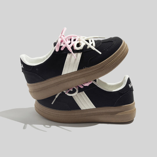 Damen Sportliche Sneakers mit gepolsterter Innensohle und rutschfester Gummisohle R&B