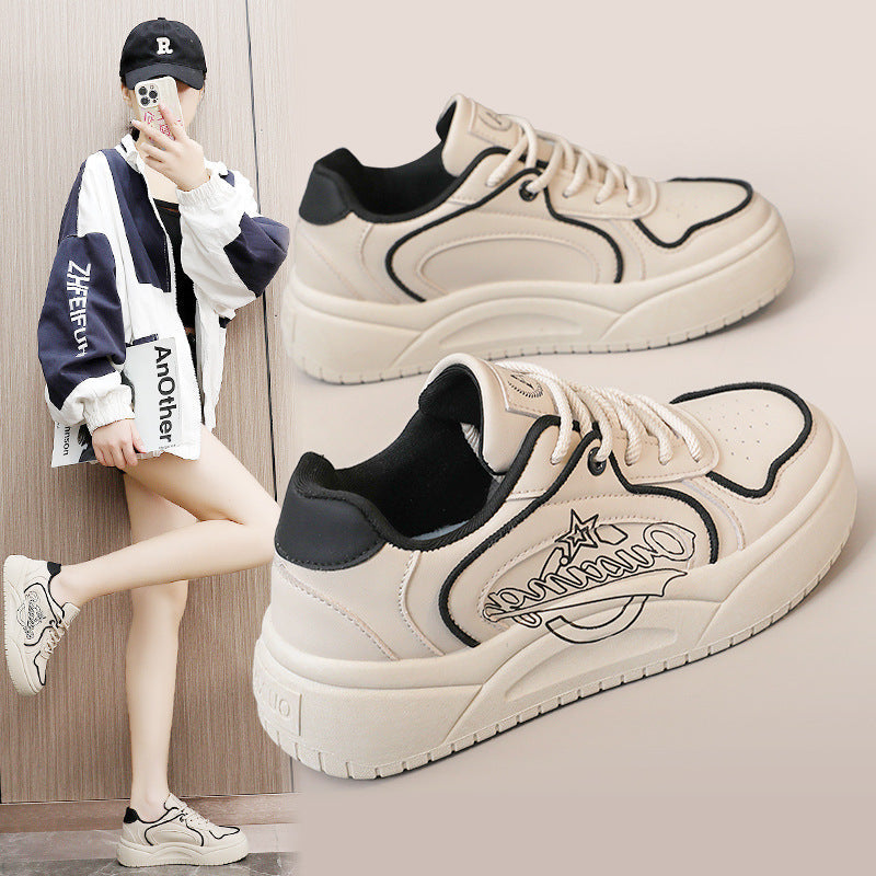 Damen Sportliche Sneakers mit herausnehmbarer Dämpfungstechnologie und hochwertiger Oberflächenstruktur R&B