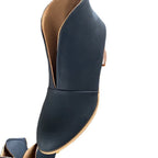 Damen modische Ankle Boots mit offenem Design und blockierendem Absatz R&B