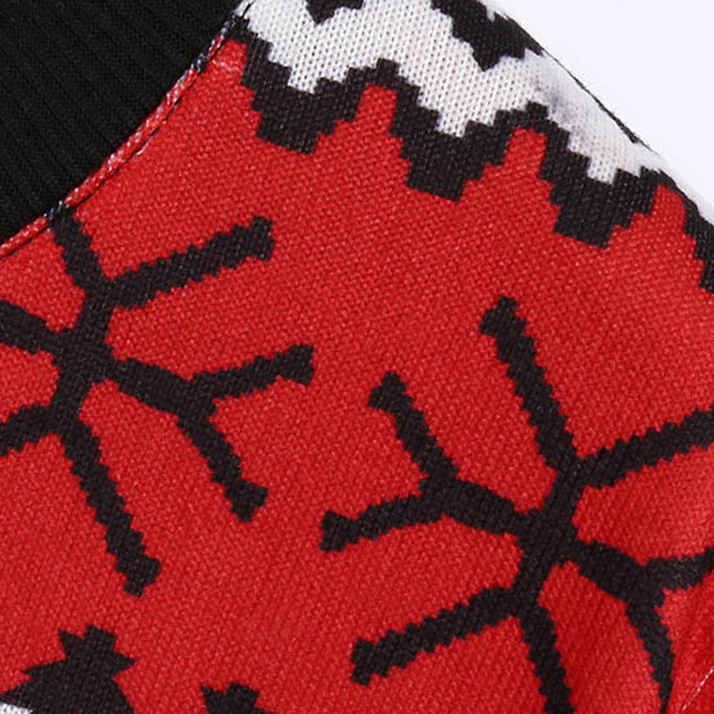 Damen Weihnachtspullover mit festlichem Rentiermotiv und herzlichem Design R&B