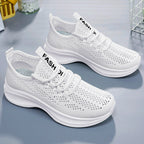 Damen Sportliche Atmungsaktive Sneakers mit flexibler Sohle