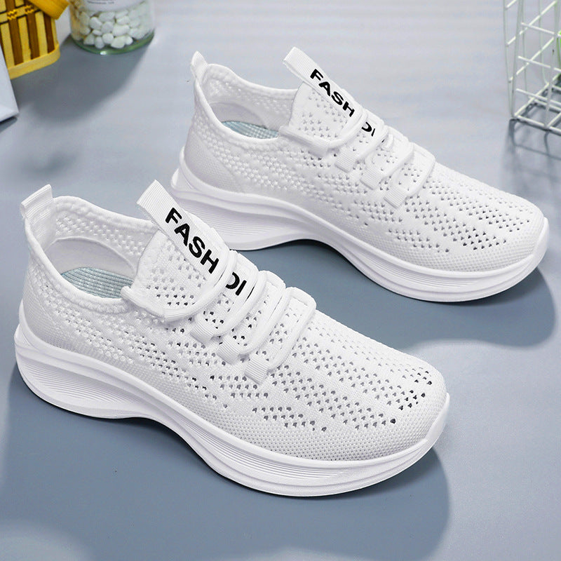 Damen Sportliche Atmungsaktive Sneakers mit flexibler Sohle