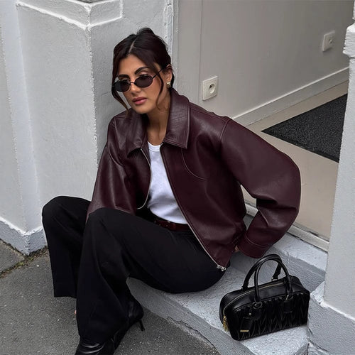 Damen elegante jacke mit oversized Schnitt R&B