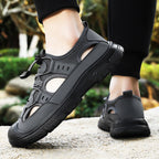 Damen Atmungsaktive Outdoor-Sneaker mit rutschfester Sohle und elastischem Verschluss R&B