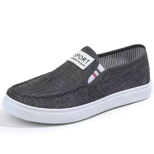 Damen Freizeit Slip-On Sneakers mit atmungsaktivem Obermaterial und rutschfester Sohle R&B
