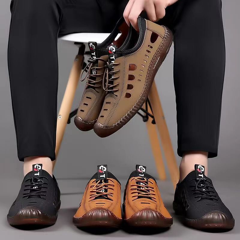 Herren Atmungsaktive Outdoor-Sneaker mit flexiblem Sohlenkonzept R&B