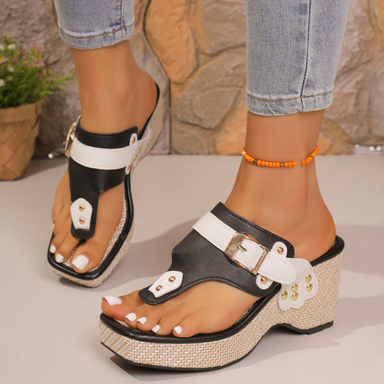 Damen Plateau-Sandalen R&B