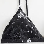 Damen Triangel-Bikini mit einzigartigem Sternenmuster R&B