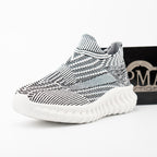 Damen Modische Strick-Sneaker mit rutschfester Sohle