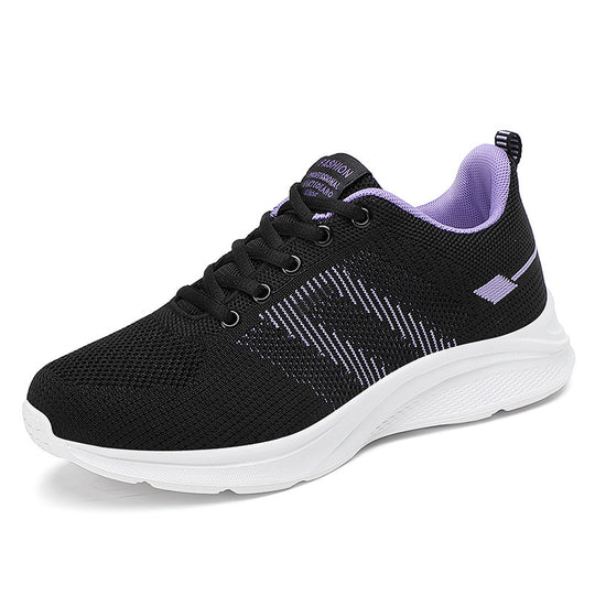Damen Leichte und atmungsaktive Laufschuhe mit flexiblem Mesh-Obermaterial R&B