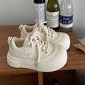 Damen Trendige Plattform Sneakers mit extra dämpfender Sohle und atmungsaktivem Obermaterial R&B