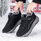 Damen isolierte Winter-Sneaker mit rutschfester Sohle und komfortablem Inneren R&B