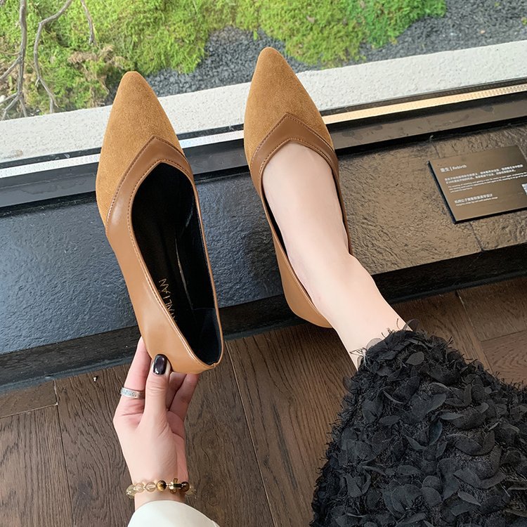 Damen Spitze Ballerinas mit elegantem minimalistischem Design R&B