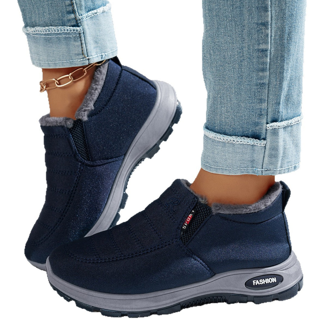 Damen Gemütliche Warmfutter-Stiefel im modernen Design R&B