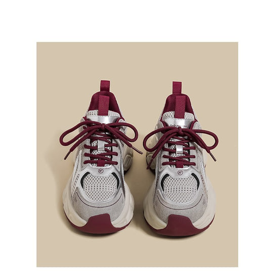 Damen Sportliche und atmungsaktive Sneakers mit dämpfender Sohle R&B
