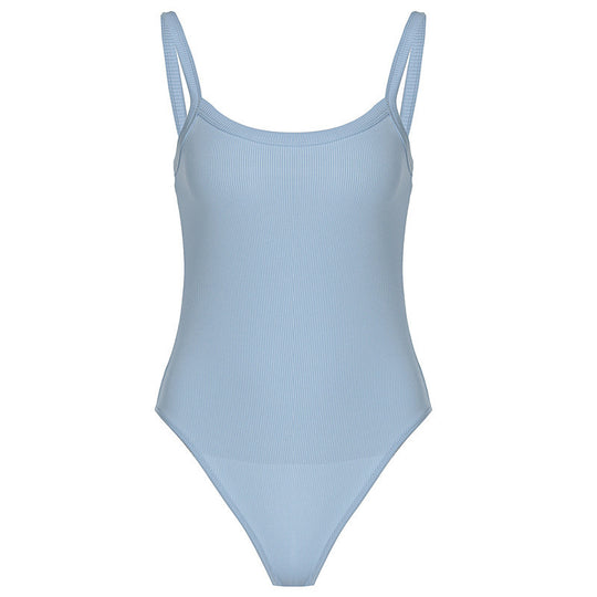 Damen Hochwertiger Body mit feinen Rippdetails R&B