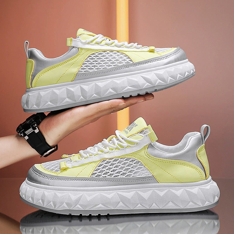 Damen Sportliche Sneakers mit atmungsaktiver Mesh-Oberfläche und dämpfender Sohle