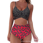 Damen Crop-Top Bikini-Set mit geflochtenem Design R&B