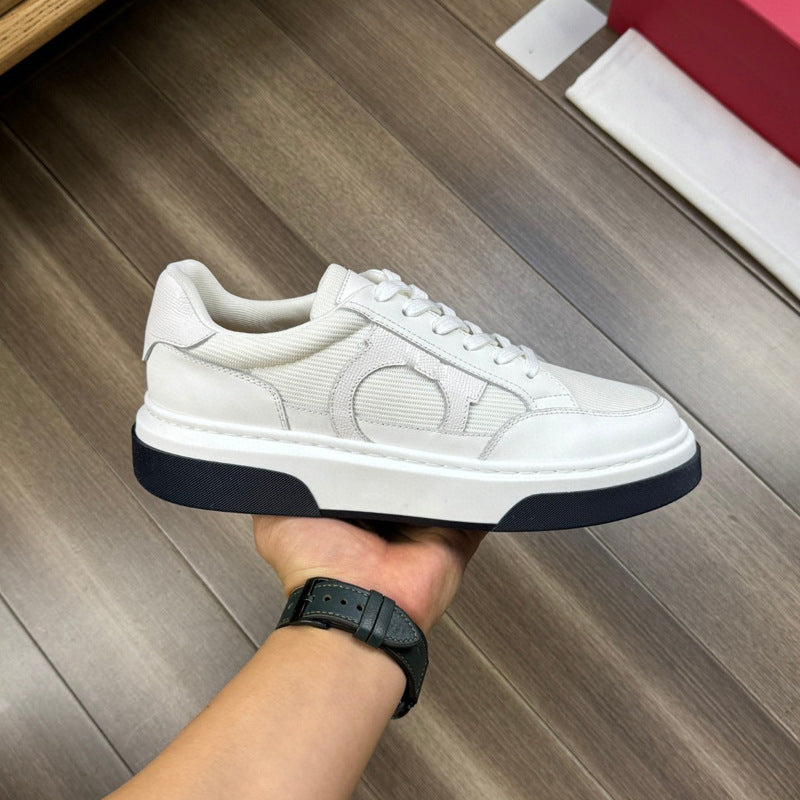 Damen modische Sneakers mit robustem Profil und strapazierfähiger Gummisohle R&B