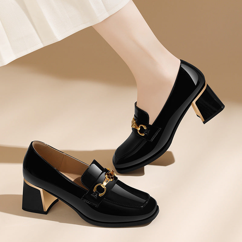 Damen Elegante und modische Pumps mit Kettenakzent R&B