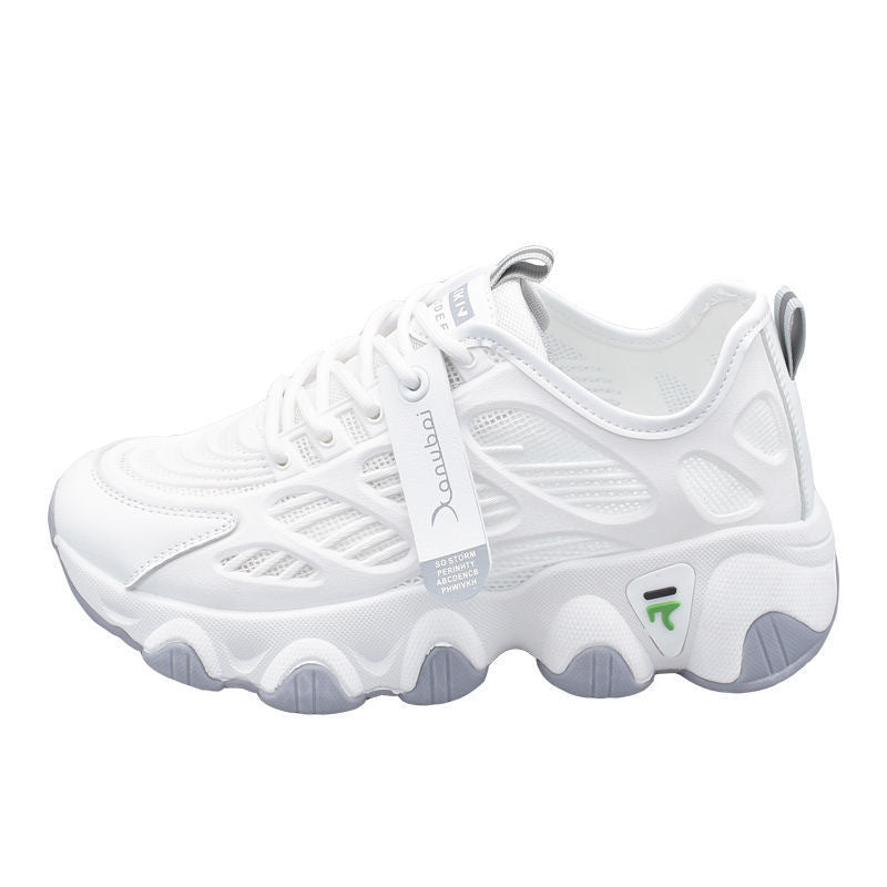 Damen Sportliche Lauf-Sneaker mit atmungsaktivem Mesh-Obermaterial und stoßdämpfender Sohle R&B