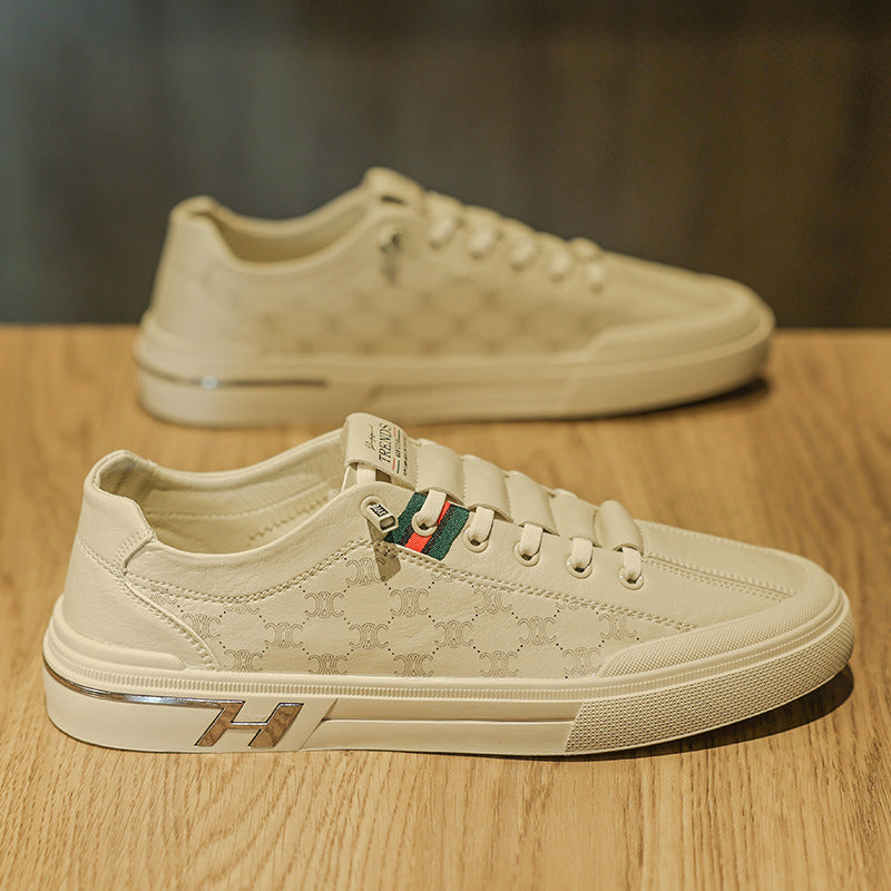 Damen Sneaker mit modischem Prägedesign und komfortabler Sohle EB