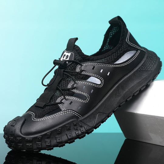 Damen Sportliche Wassersandalen mit rutschfester Gummisohle und atmungsaktivem Obermaterial R&B