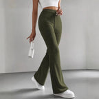 Damen Hoch geschnittene Strickhose R&B