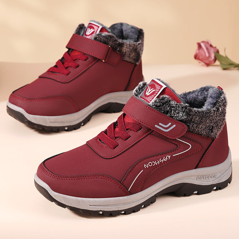 Damen Isolierte Winterstiefel mit rutschfester Sohle und kuscheligem Innenfutter R&B