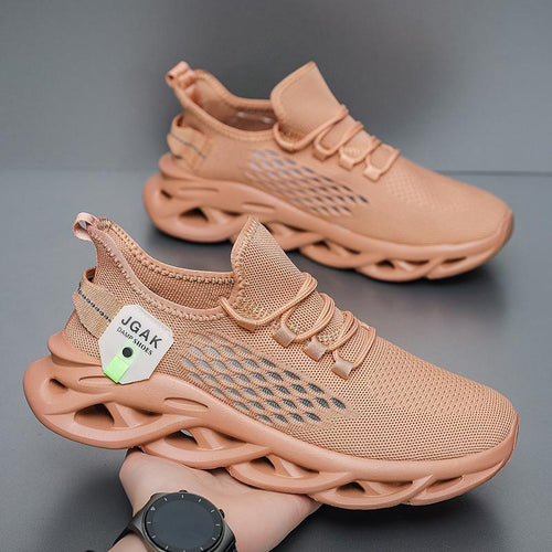 Damen Hochleistungs-Laufschuhe mit atmungsaktivem Obermaterial und innovativem Sohlen-Design R&B