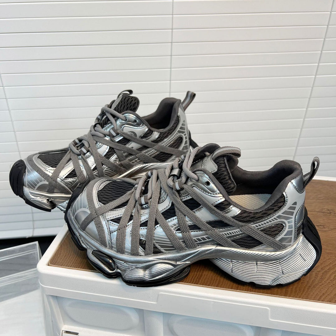 Damen Sportliche Lauf-Sneaker mit atmungsaktiver Mesh-Oberfläche und innovativem Dämpfungssystem R&B