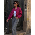 Damen Tweedjacke mit goldenen Knopfdetails R&B