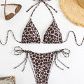 Damen Triangel-Bikini-Set mit elegantem Schnürdesign R&B