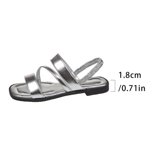 Damen Komfortable Riemchen-Sandalen mit gepolsterter Fußbettgestaltung R&B