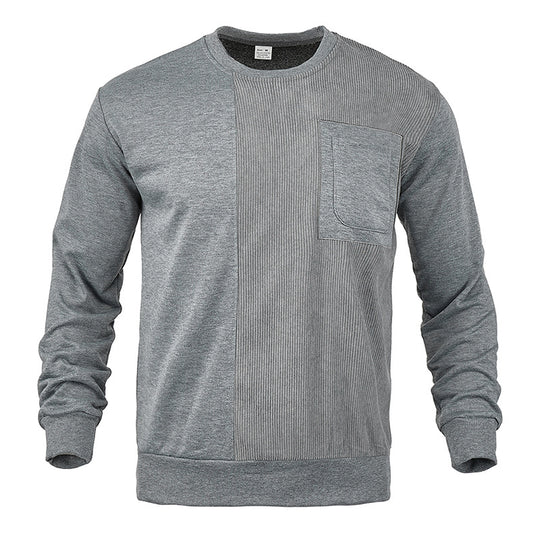 Herren Sweatshirt mit strukturierter Front R&B