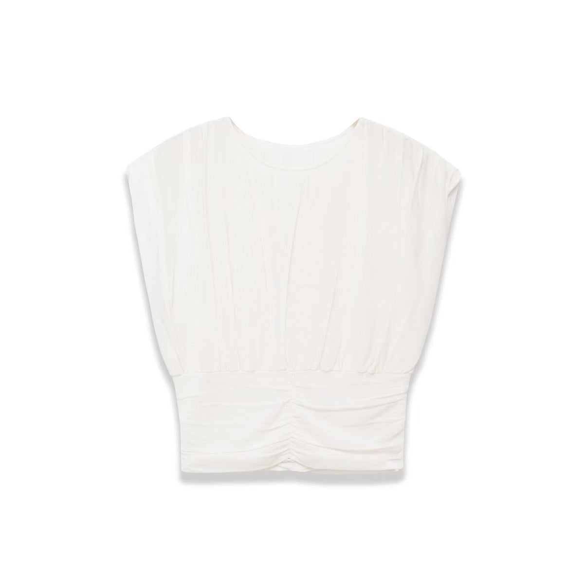 Damen modisches Oversize-Top mit raffiniertem Bund R&B
