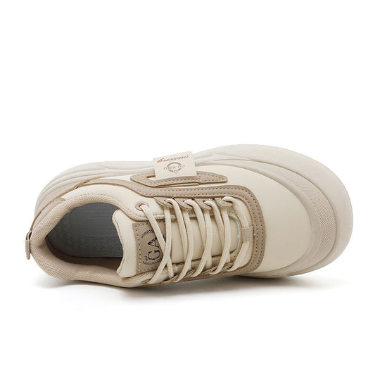 Damen modische Plateau Sneakers mit Sportprofil und atmungsaktivem Obermaterial R&B