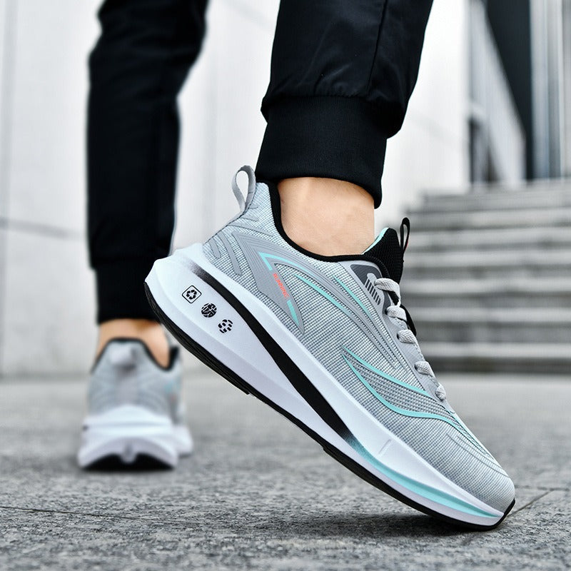 Damen Hochwertige Laufschuhe mit atmungsaktivem Mesh-Obermaterial und dämpfender Sohle R&B